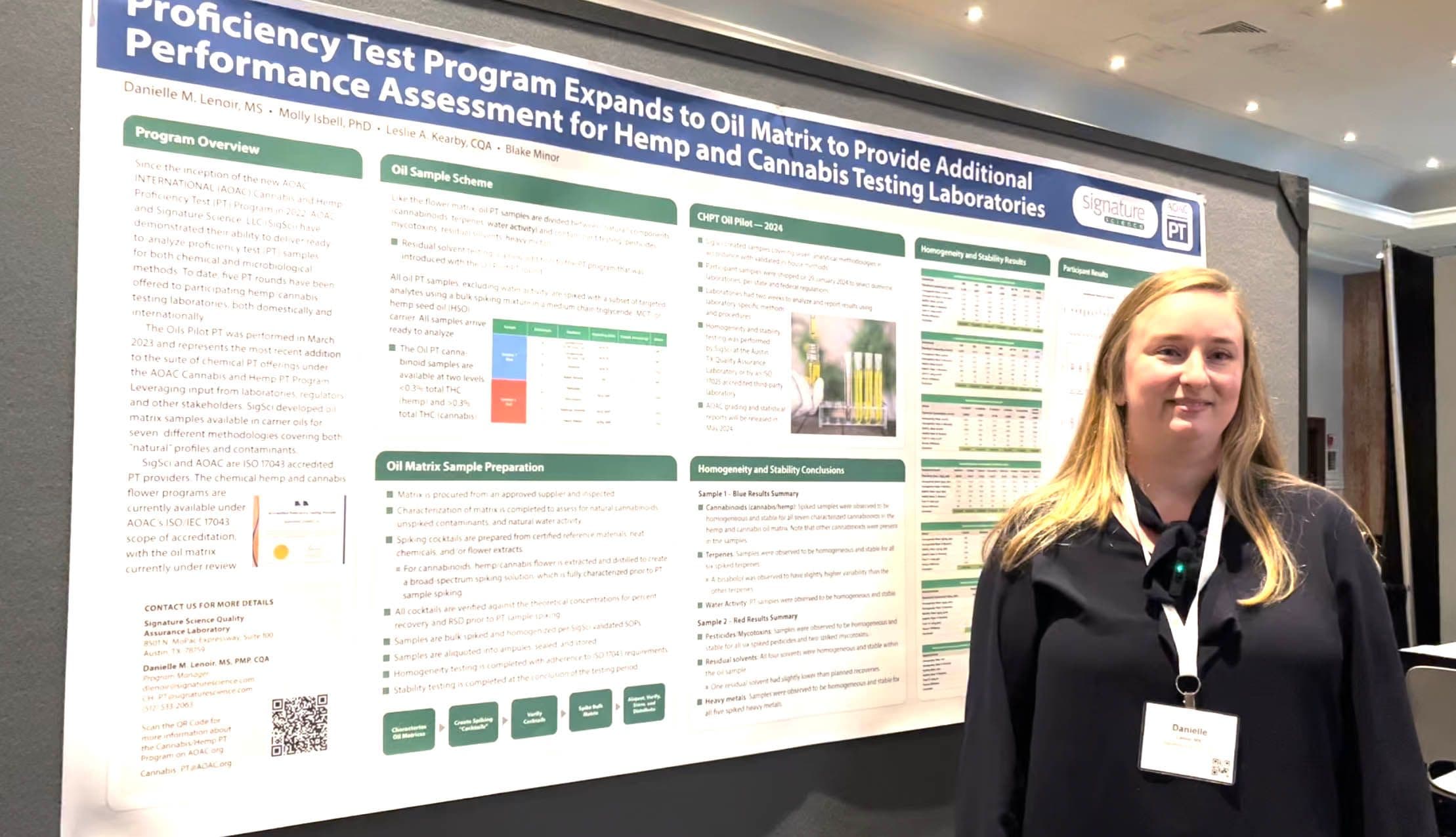 Cannabis Science Conference Spring Coverage: Proficiency Test Program Expands to Oil Matrix to Provide Additional Performance Assessment for Hemp and Cannabis Testing Laboratories