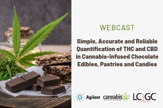 Simple, Accurate and Reliable Quantification of THC and CBD in Cannabis-Infused Chocolate Edibles, Pastries and Candies