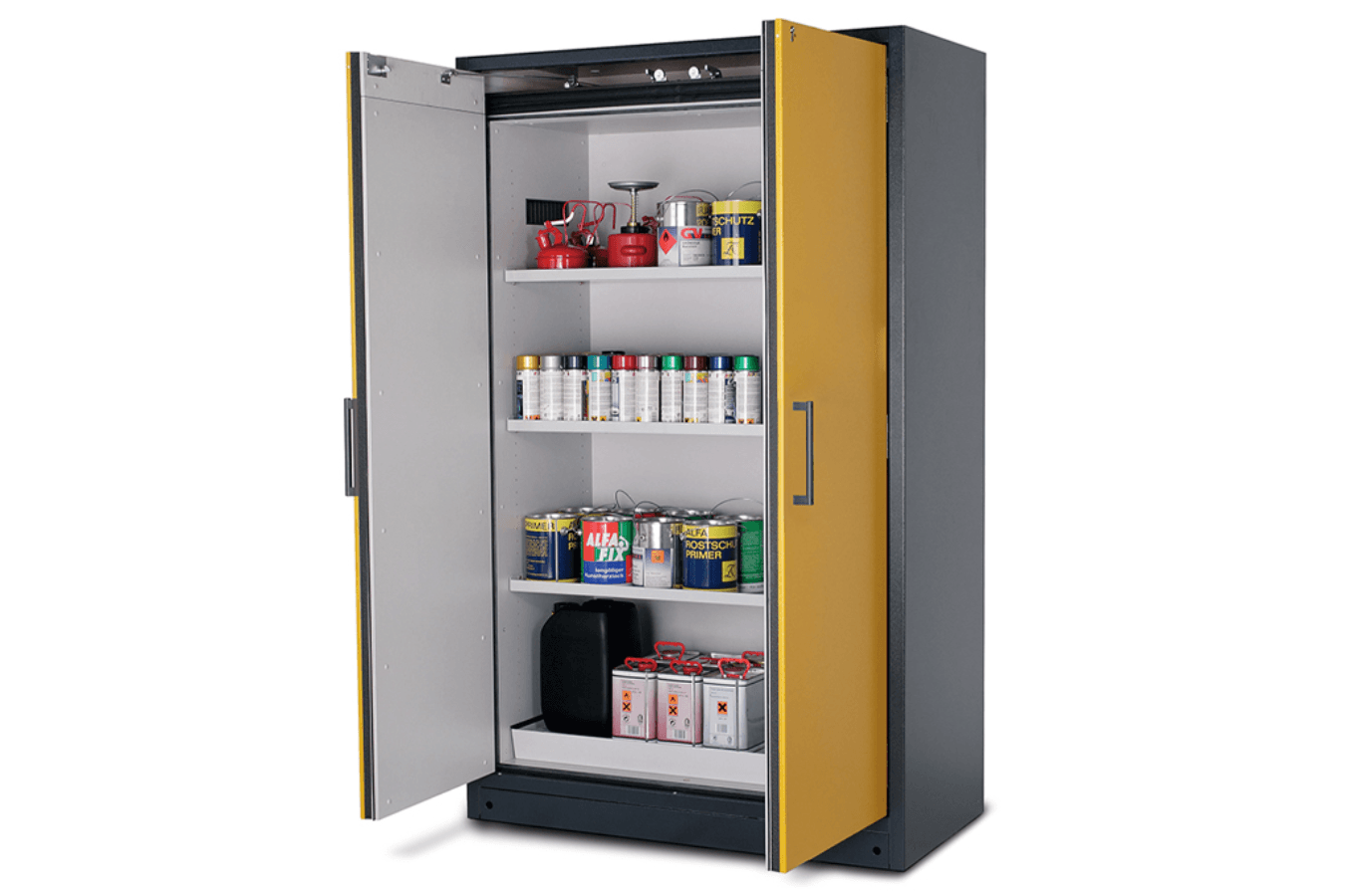 DENIOS Fire Rated Safety Cabinets | Image Credit: © DENIOS